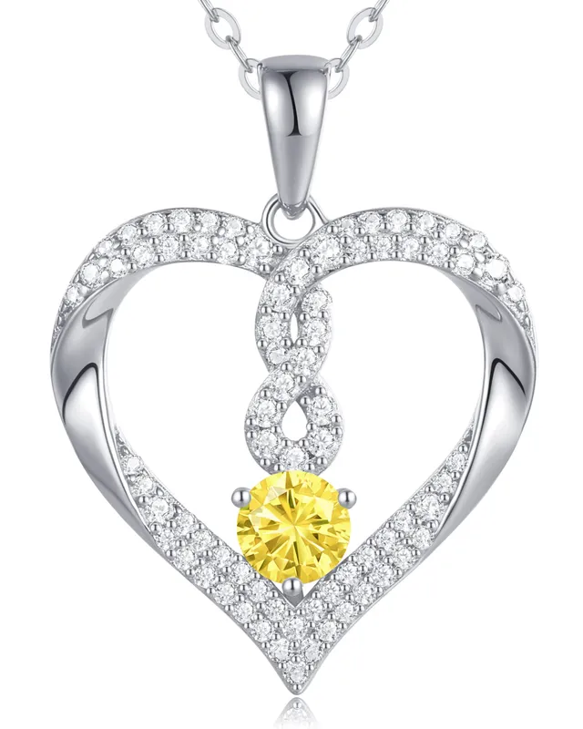 Louisa Secret Necklaces Cuore Infinito collana argento 925