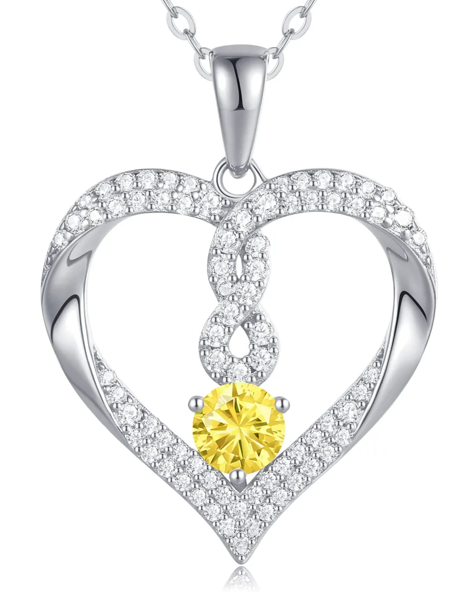 Louisa Secret Necklaces Cuore Infinito collana argento 925