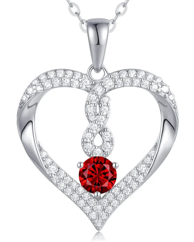 Louisa Secret Necklaces Cuore Infinito collana argento 925