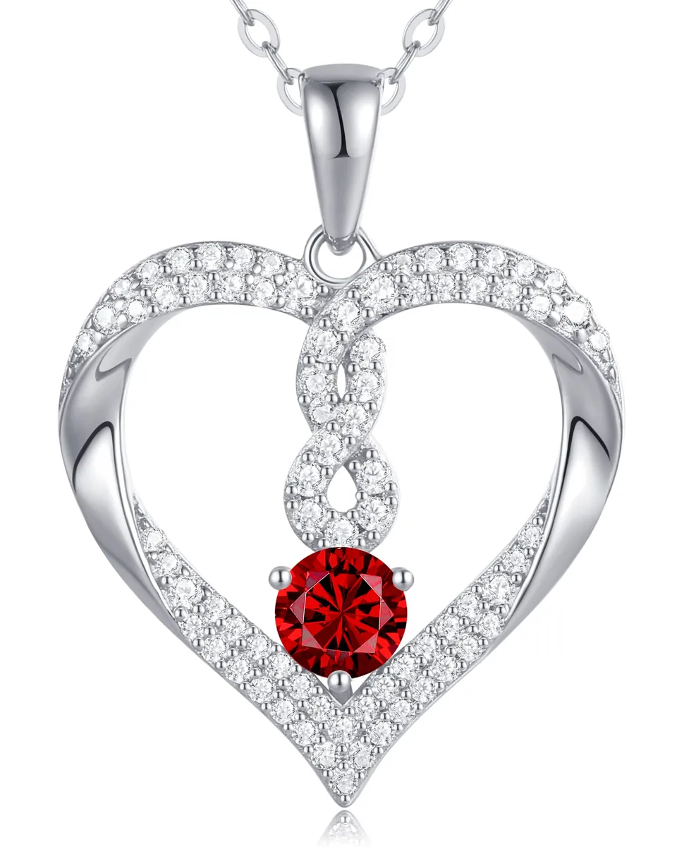 Louisa Secret Necklaces Cuore Infinito collana argento 925
