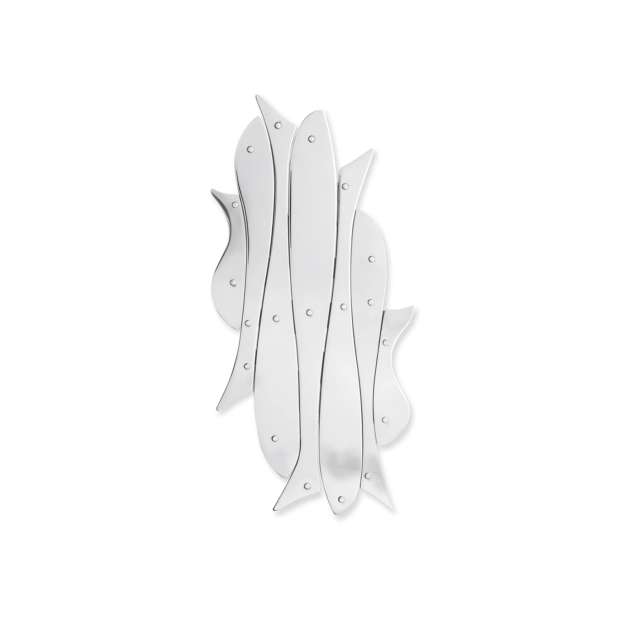 Alessi Pescher DUL03 Sottopentola Estensibile 51 cm Acciaio