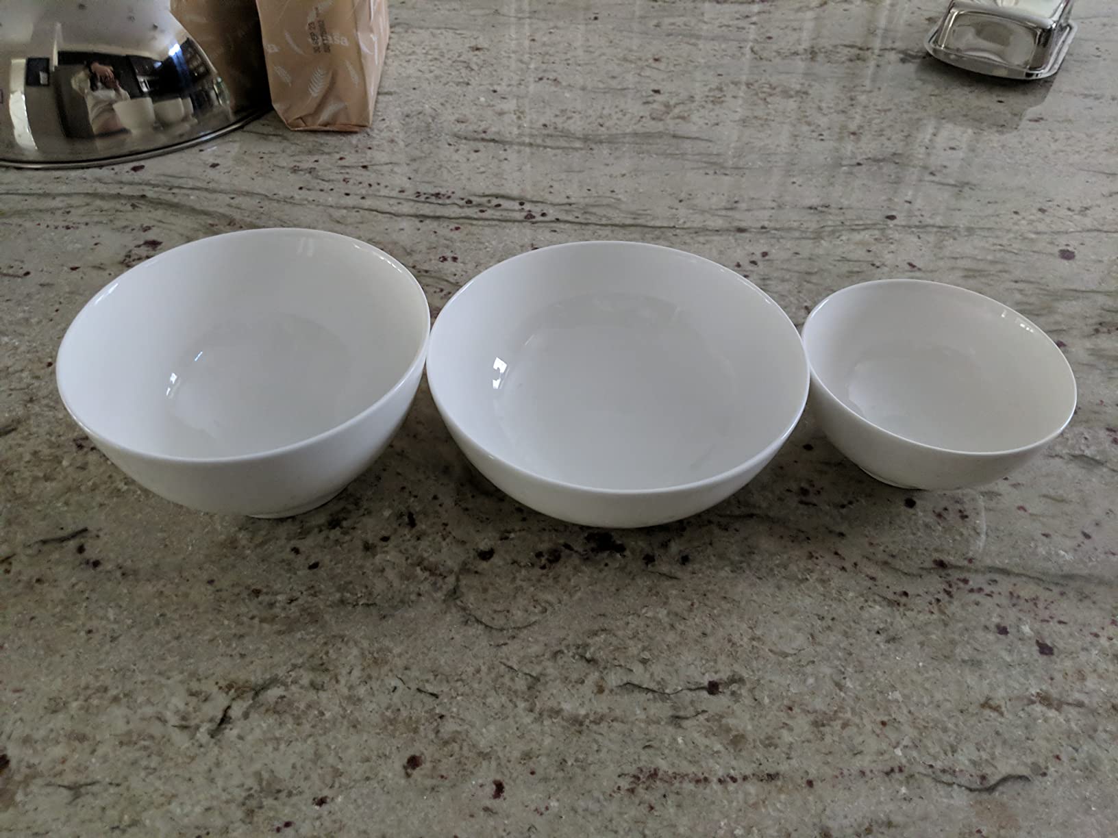 Alessi All-Time AGV29/3 Ciotola Bone China Set 4 0,7 l