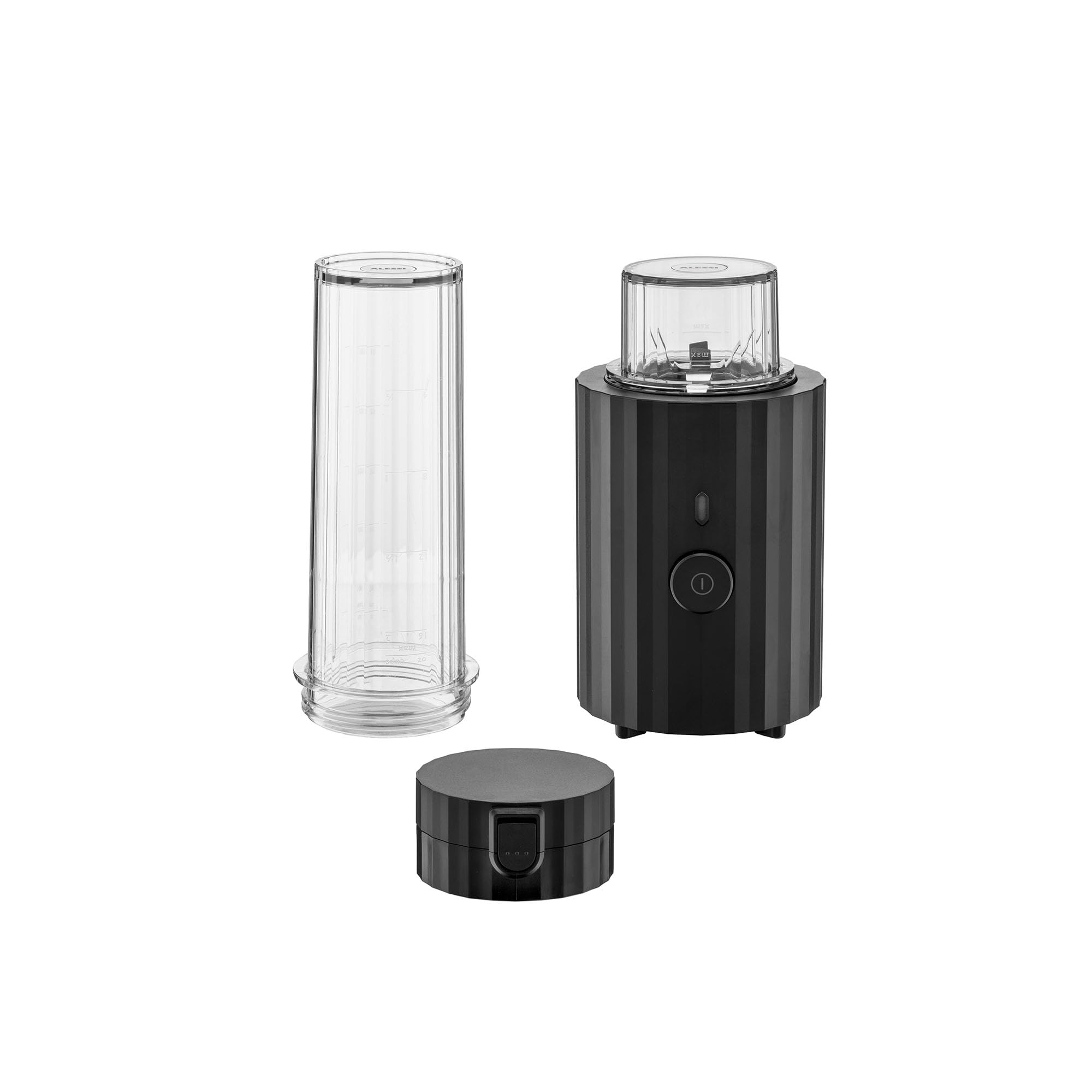 Alessi Plissé MDL17 B frullatore personale nero 55 cl