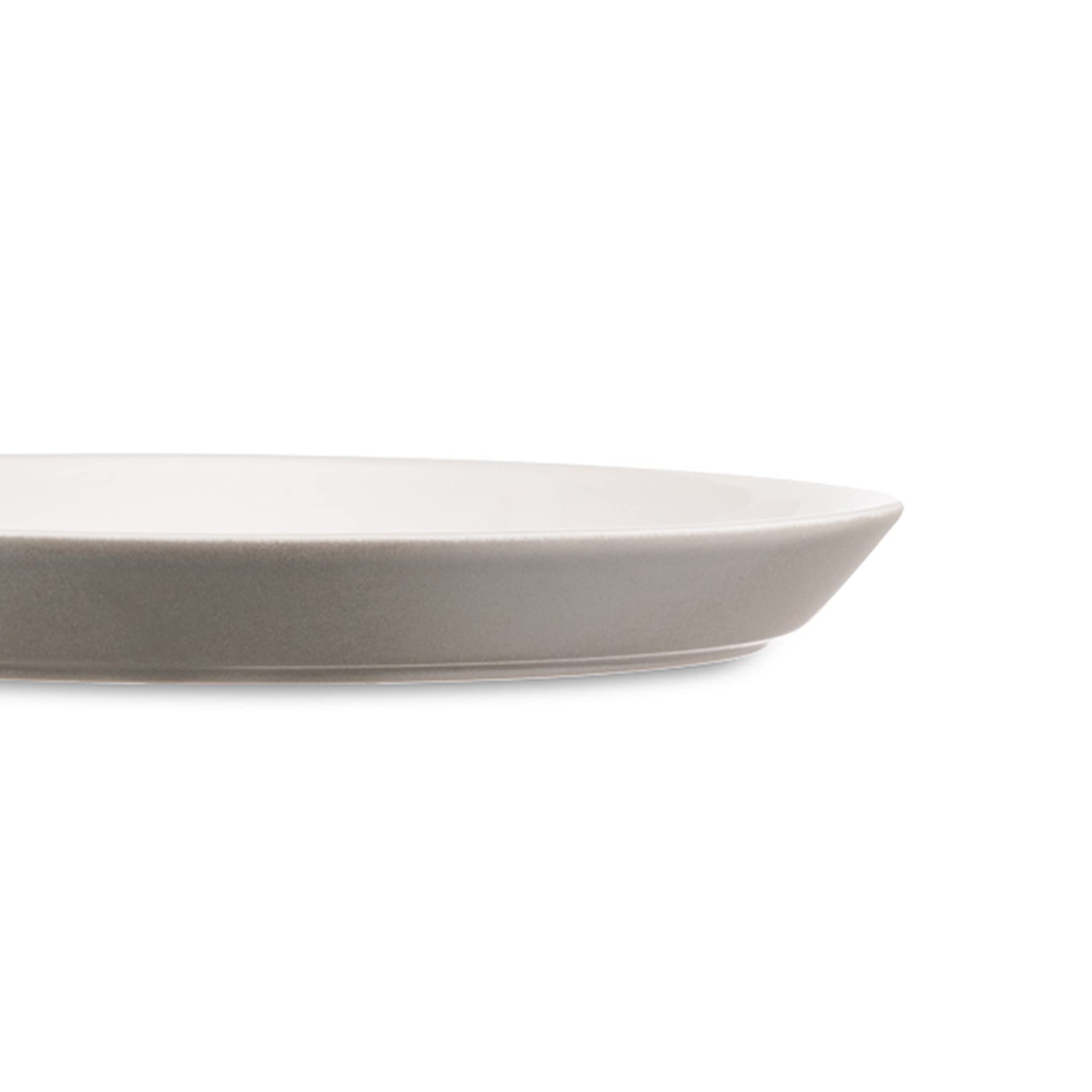 Alessi Tonale DC03/5 LG Piatto Dessert Stoneware Grigio 4pz