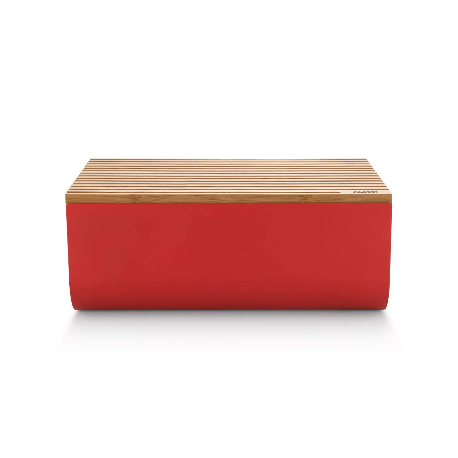 ALESSI DOMENICO Mattina BG03 R Cassetta pane rosso bambù