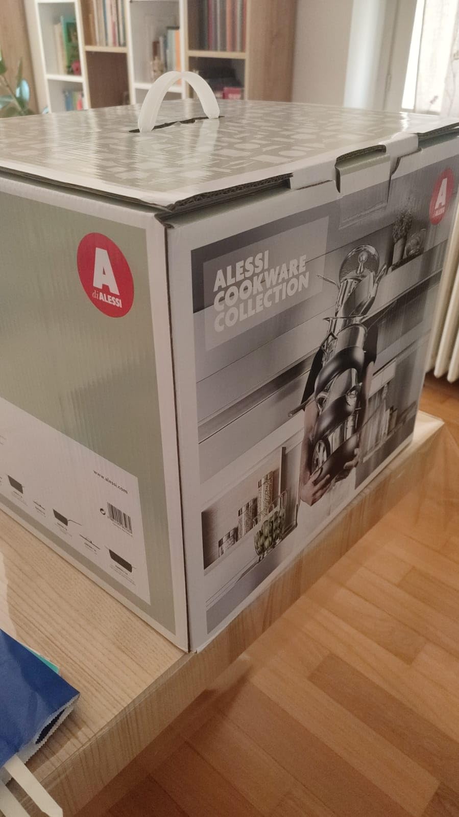 Alessi Pots and Pans AJM100S7 Batteria Pentole 7 Pezzi Inox