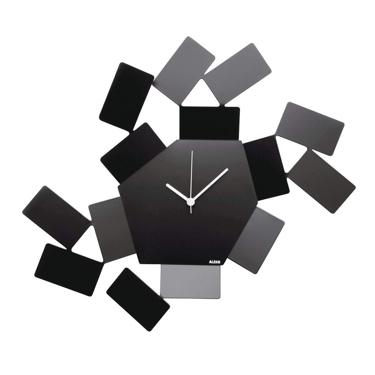 Alessi La Stanza dello Scirocco MT19 B orologio nero 46 cm