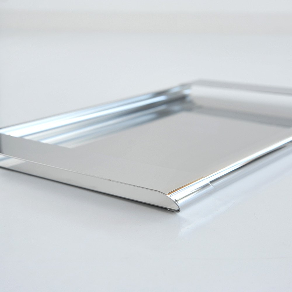 Alessi Tiffany 7216/45 vassoio rettangolare acciaio