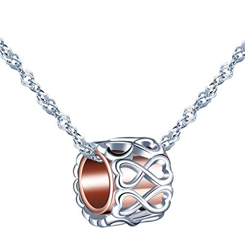Infinionly Fashion collana argento 925 infinito bicolore