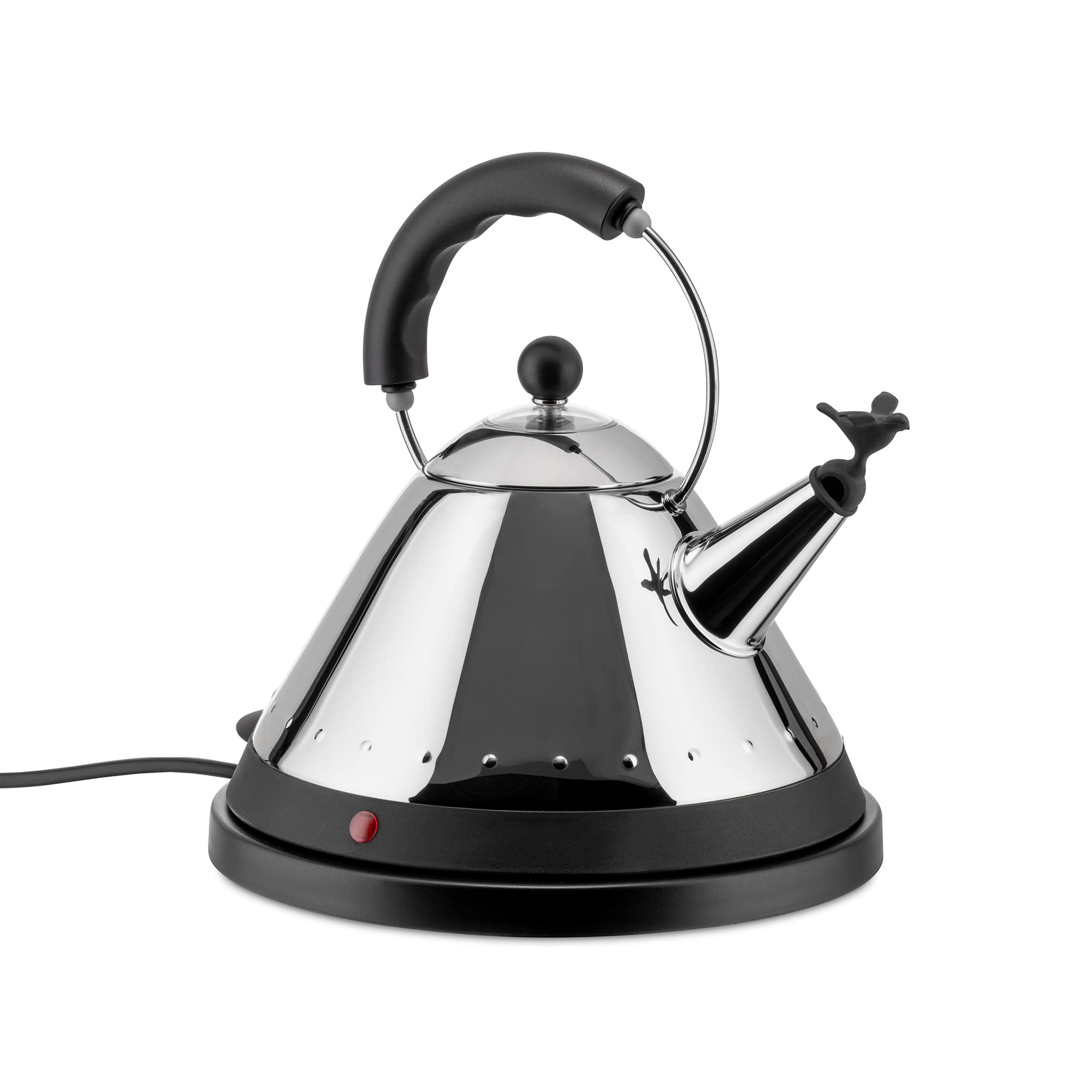 Alessi MG32 B Bollitore Elettrico Nero 1,5 L Acciaio Graves