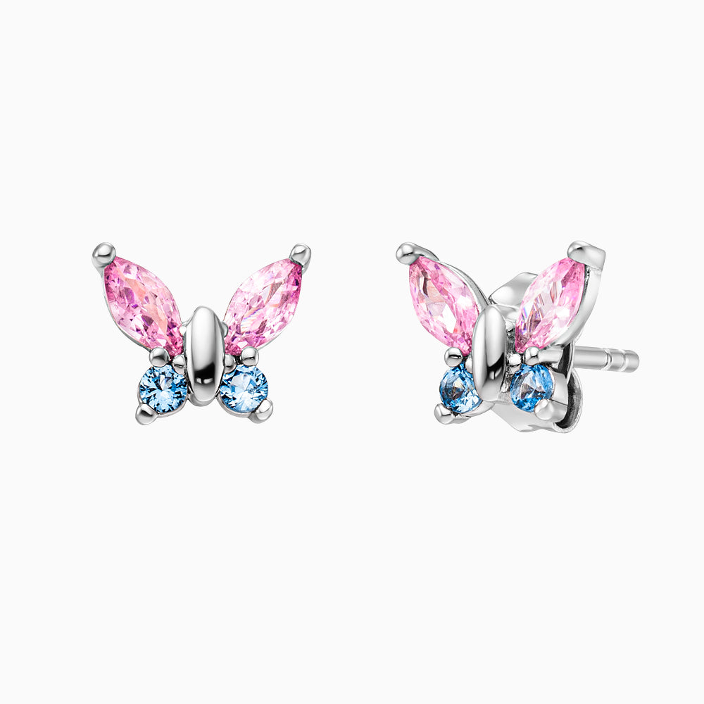 Engelsrufer Kinder orecchini bambina farfalla zirconia