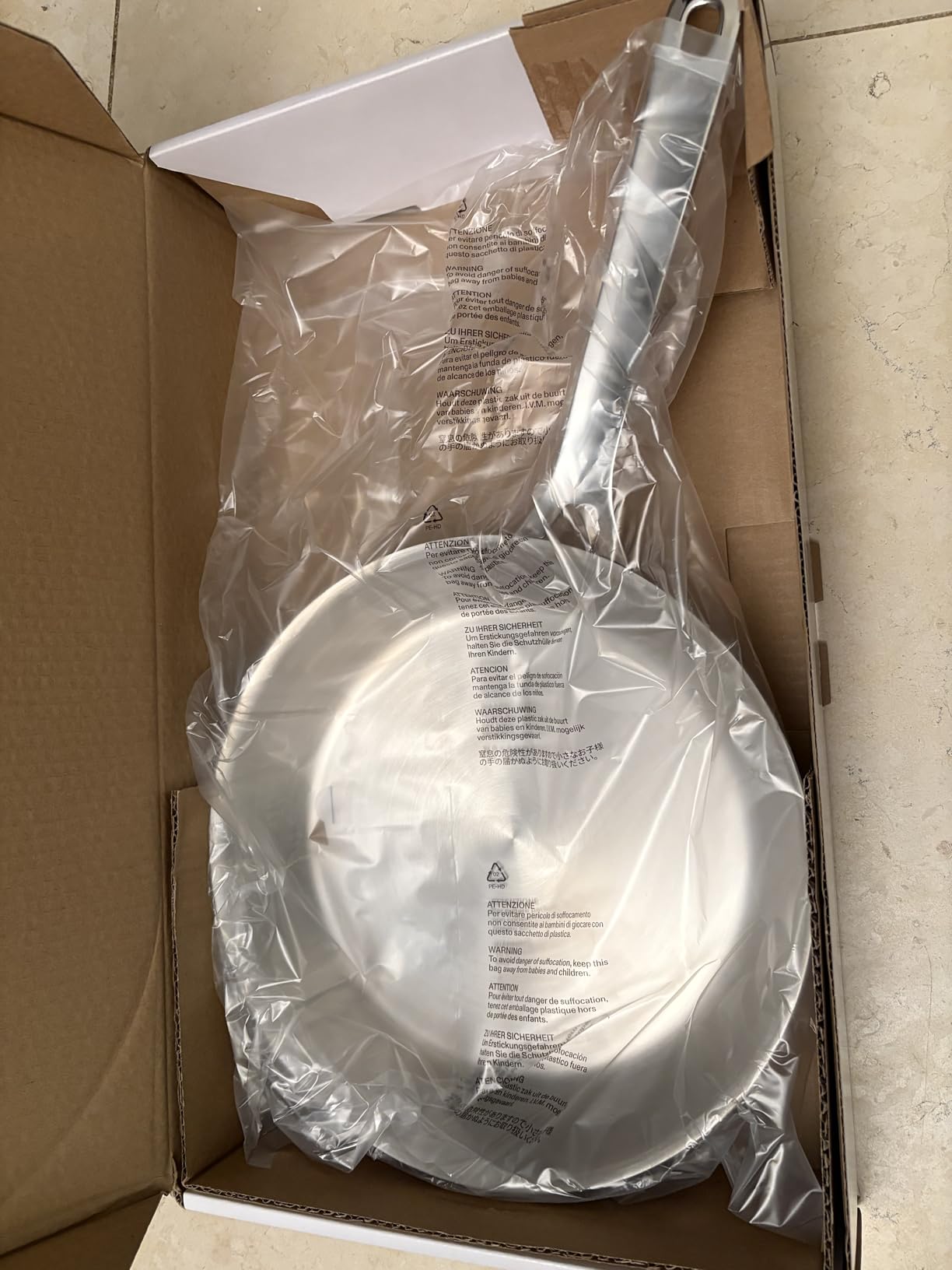 Alessi AJM110/28 Pots&Pans padella acciaio 28 cm