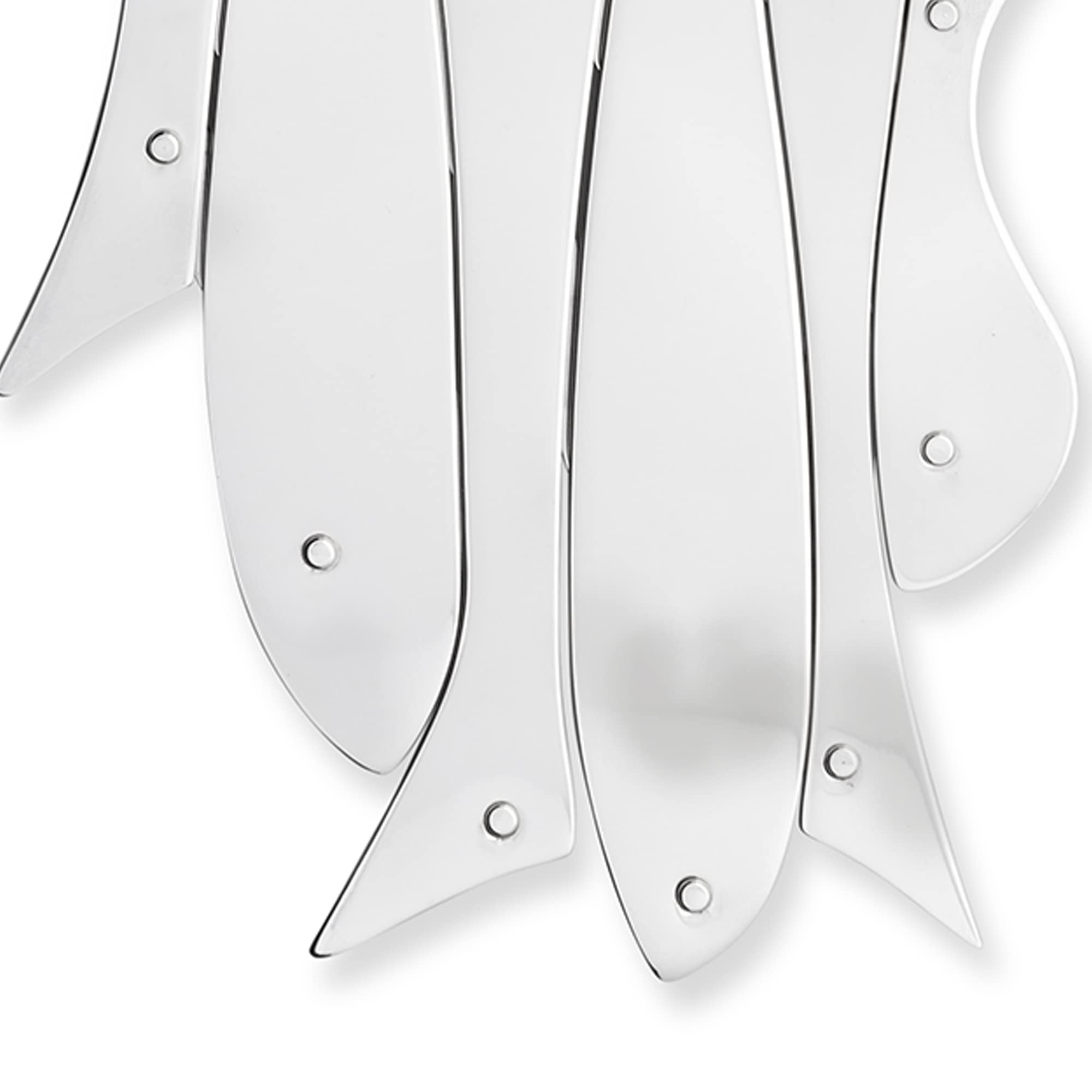 Alessi Pescher DUL03 Sottopentola Estensibile 51 cm Acciaio