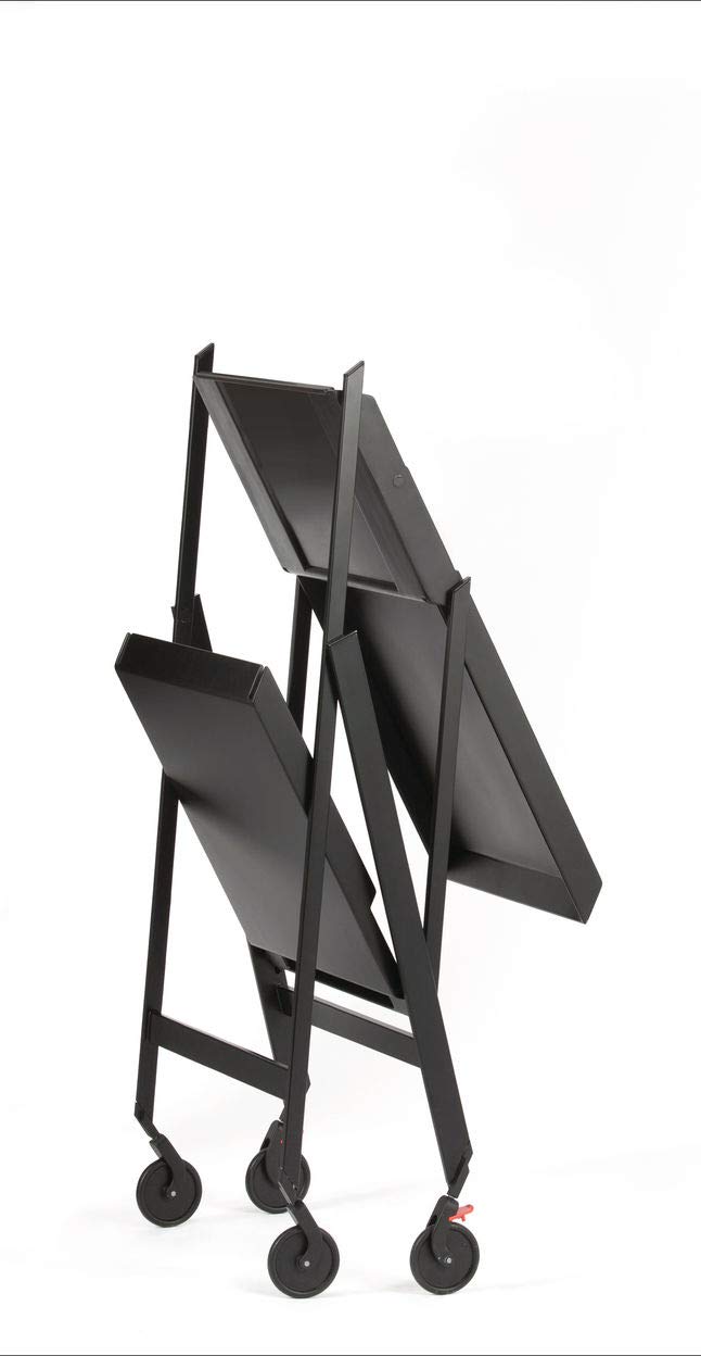 Alessi Plico RS11 B carrello pieghevole nero 78 cm
