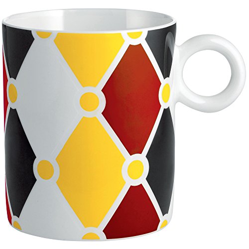 Alessi Circus MW58 2 Mug Bone China Multicolore