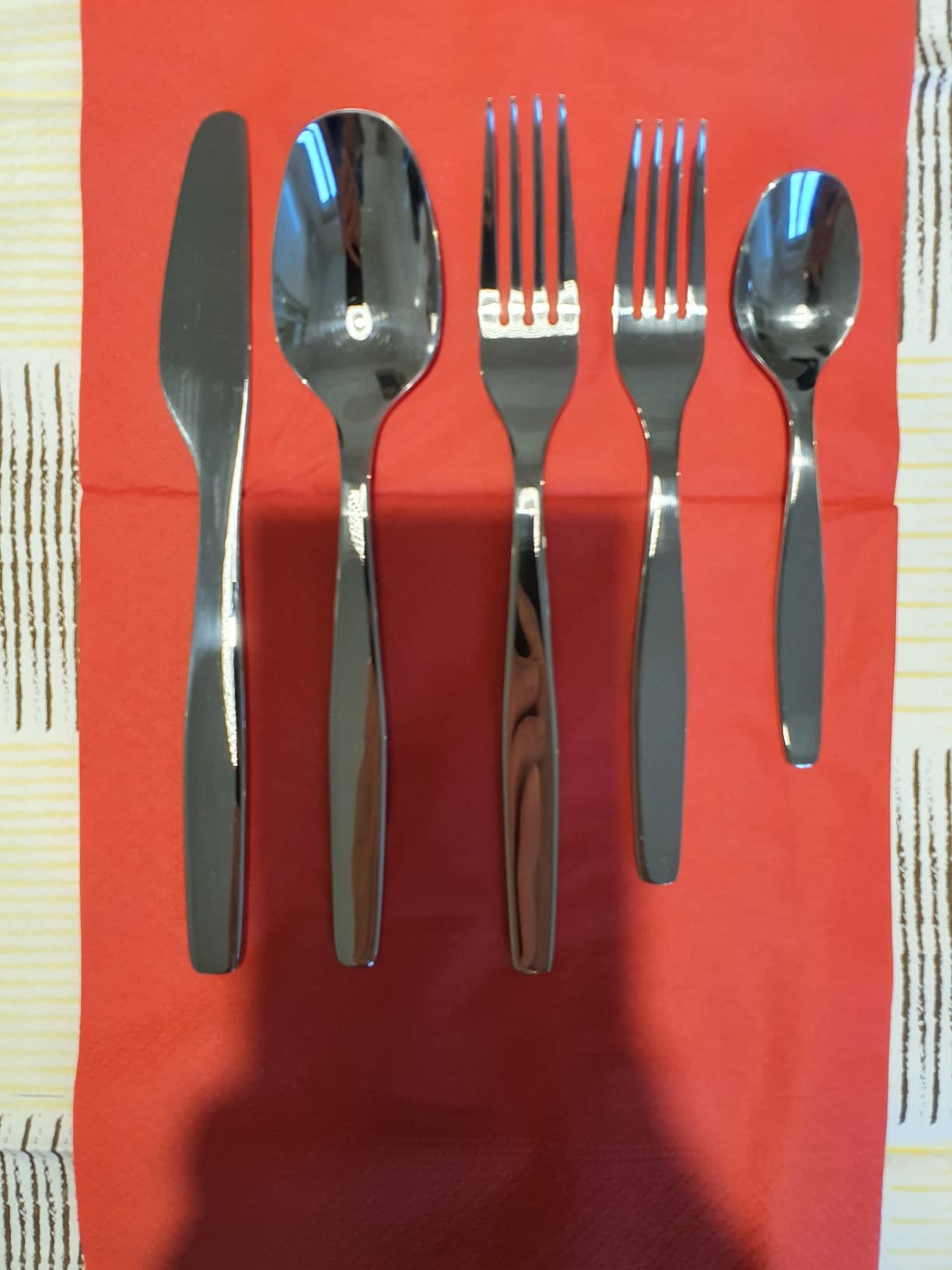Alessi Itsumo ANF06S5 Servizio Posate 5 Pezzi Acciaio 18/10