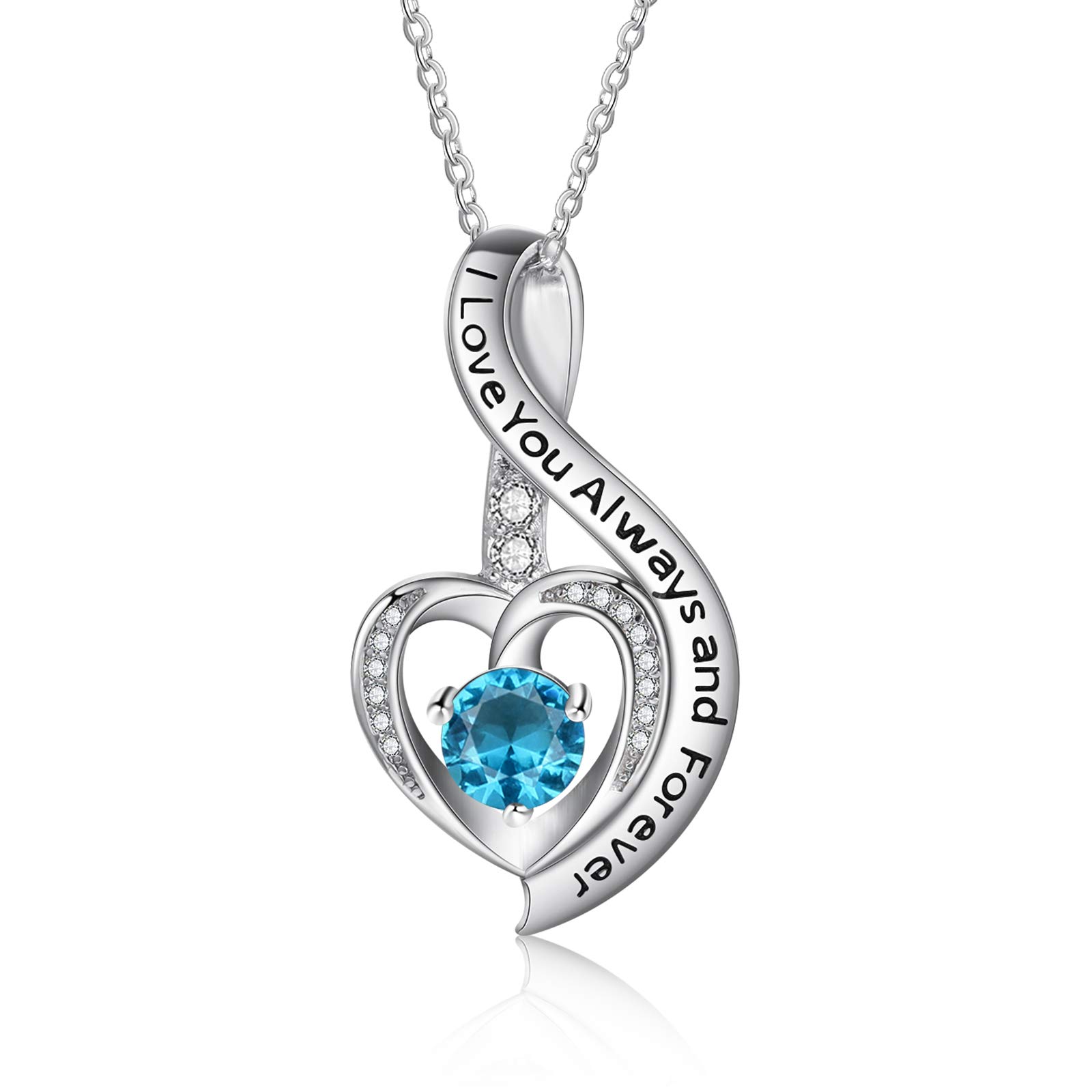 Jessemade Gioielli Collana cuore argento 925 madre