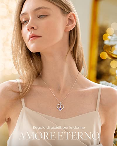 Louisa Secret Necklaces Cuore Infinito collana argento 925