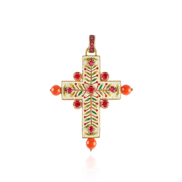 Le Sibille Pendenti Pompei Pendente oro corallo