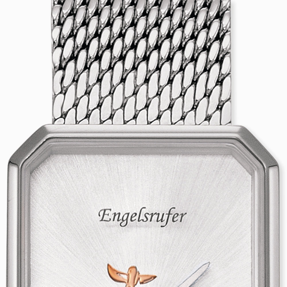Engelsrufer Lebensbaum Orologio Donna Acciaio Mesh Argento