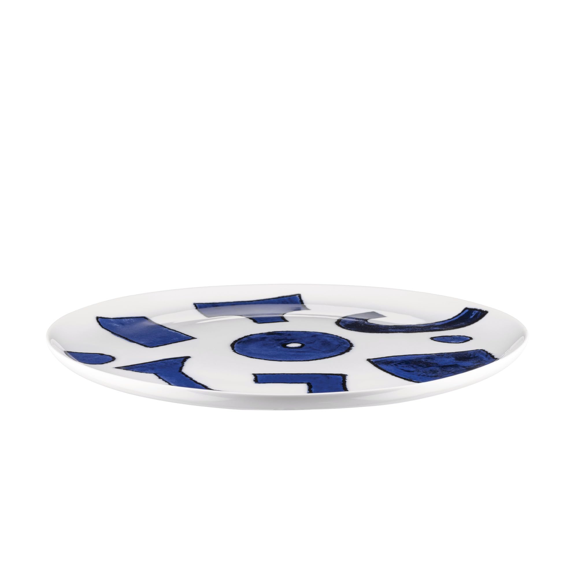 Alessi Itsumo NF07/1 piatto piano porcellana bianca 27 cm
