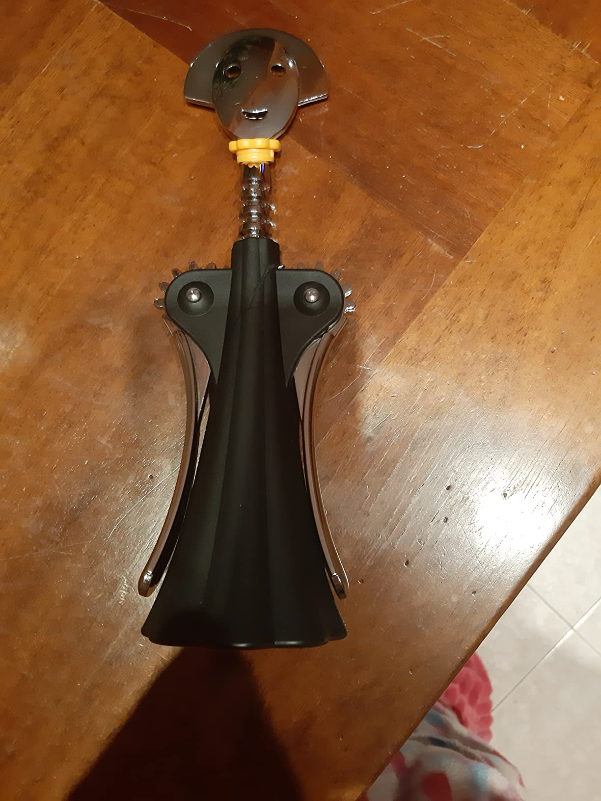 Alessi Anna G. AAM01B cavatappi nero resina