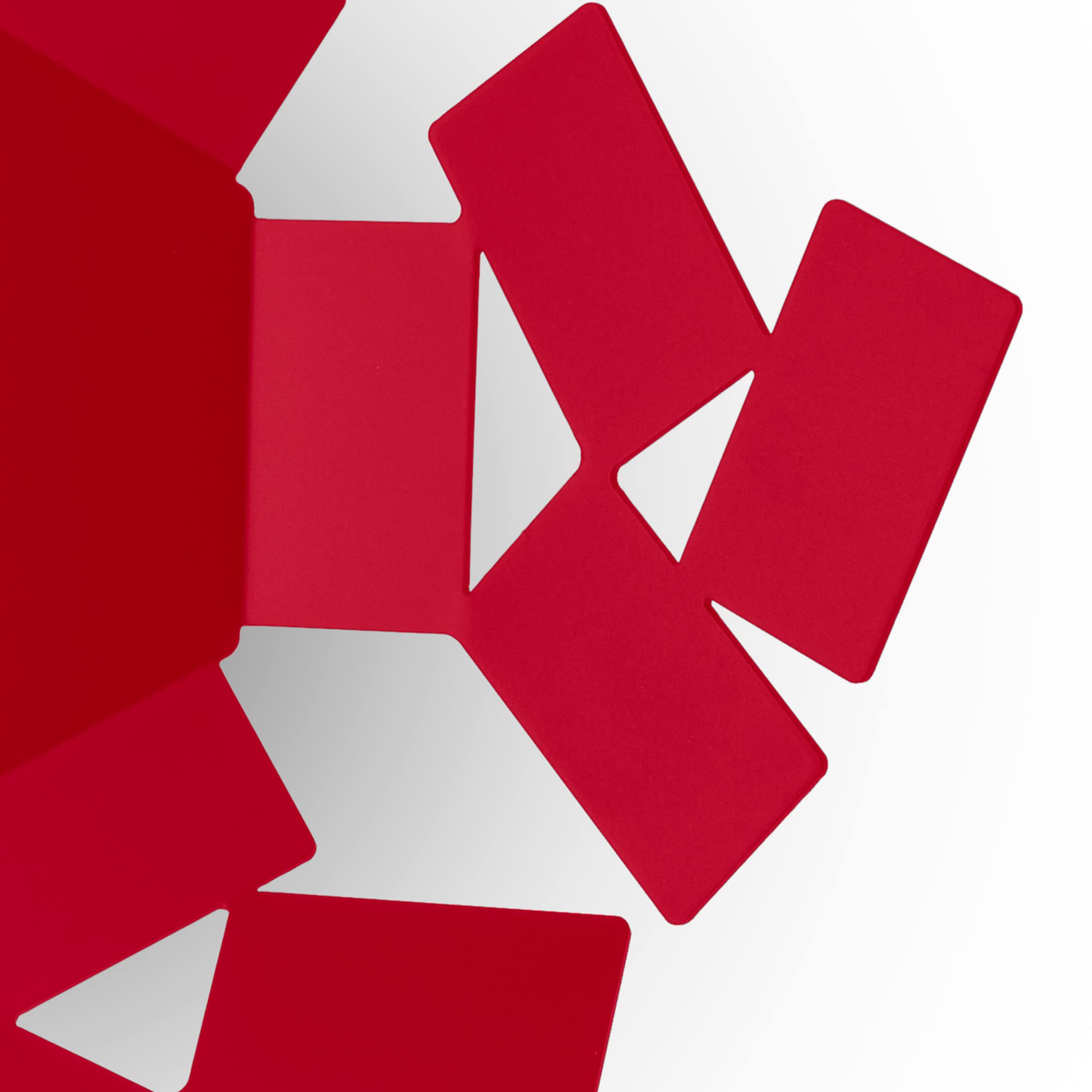 Alessi Stanza Scirocco MT01 R Cestino Acciaio Rosso