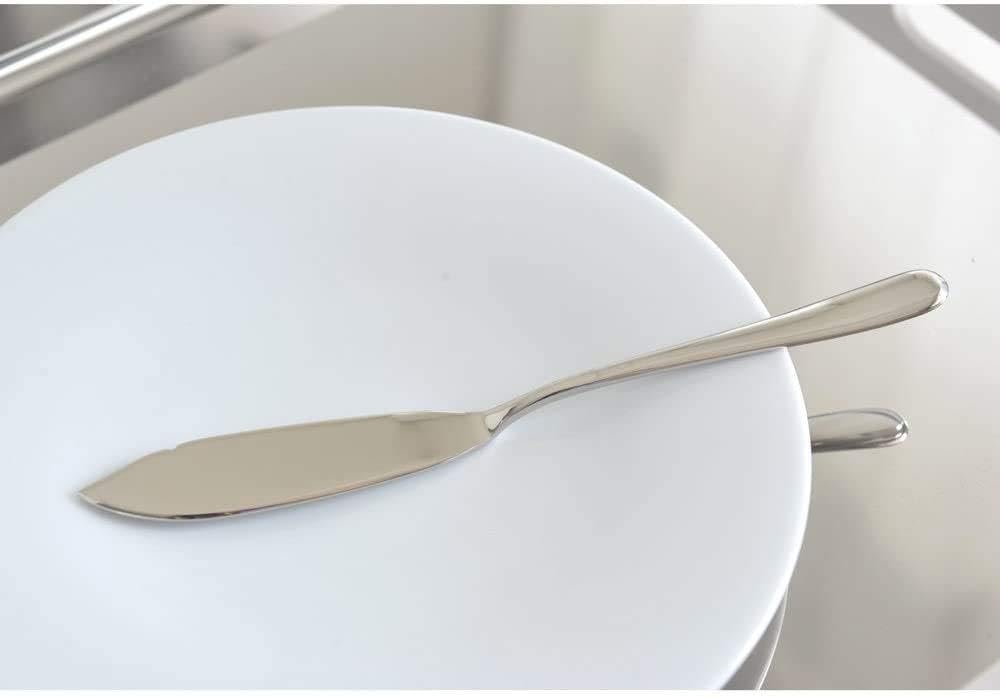 Alessi Caccia LCD01/20 Coltello Pesce Servizio Acciaio 28cm