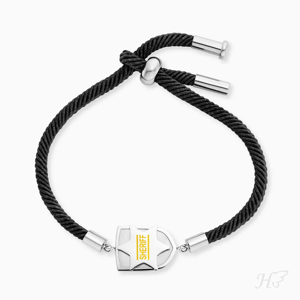 Engelsrufer Sheriff bracciale bambino acciaio smalto