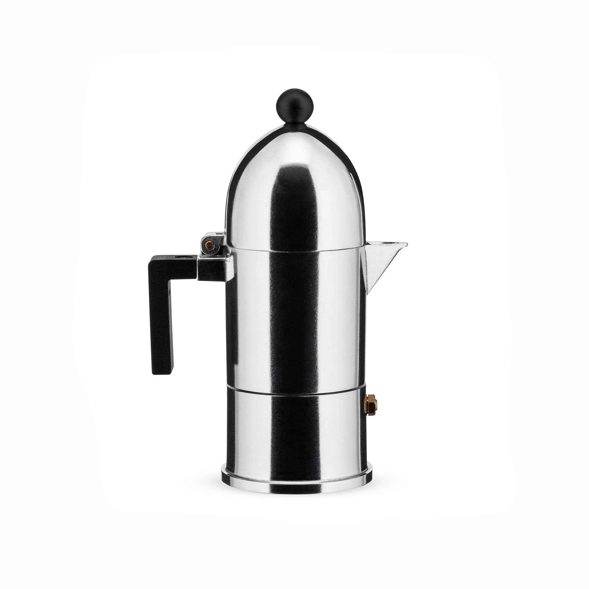 Alessi La Cupola A9095/3 moka 3 tazze alluminio