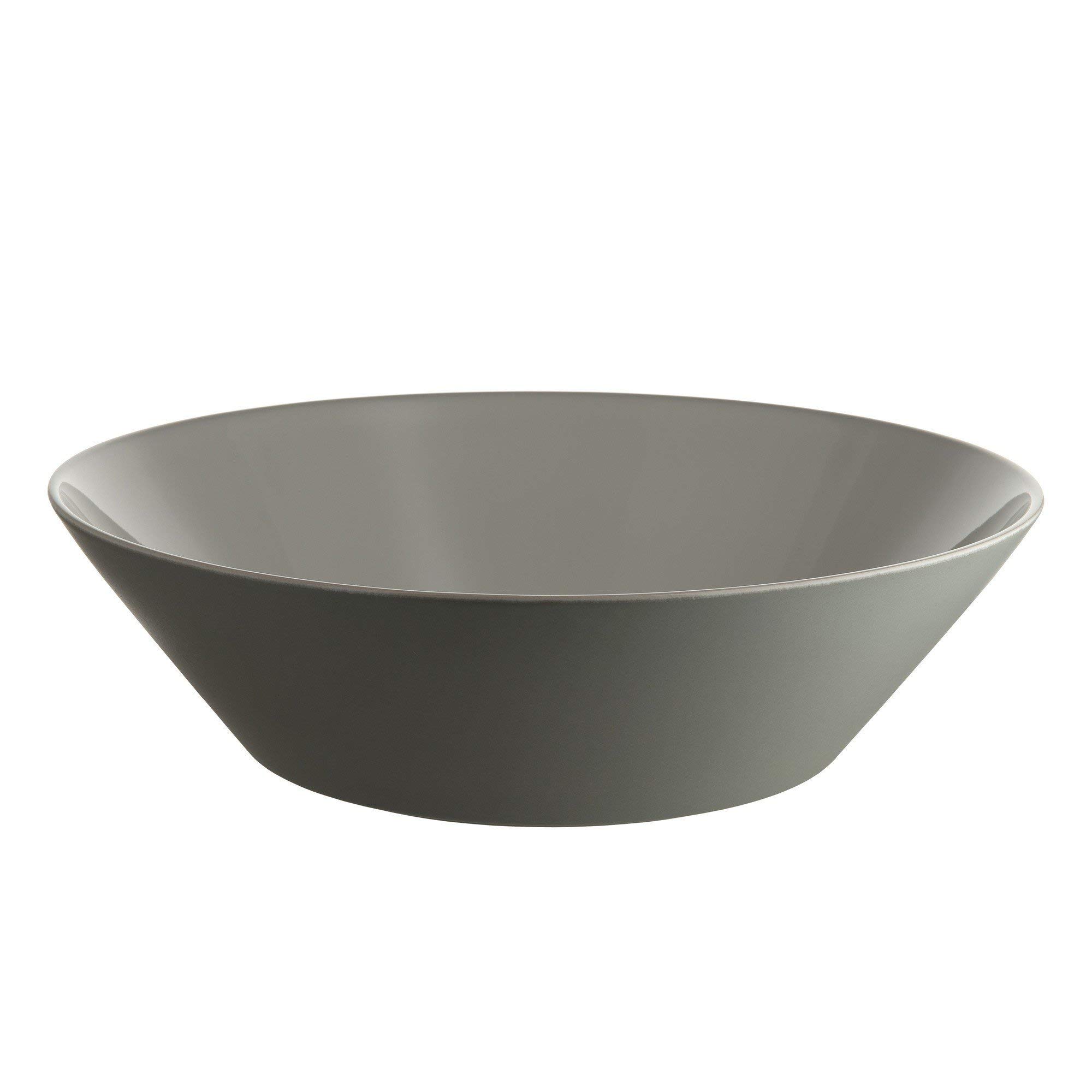 Alessi Tonale DC03/96 LG Insalatiera Ceramica Grigio Chiaro 33 cm