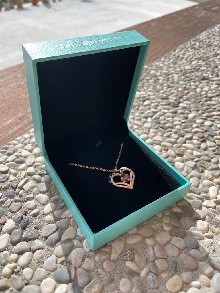 LOUISA SECRET Forever Love Heart collana cuore argento oro rosa mamma