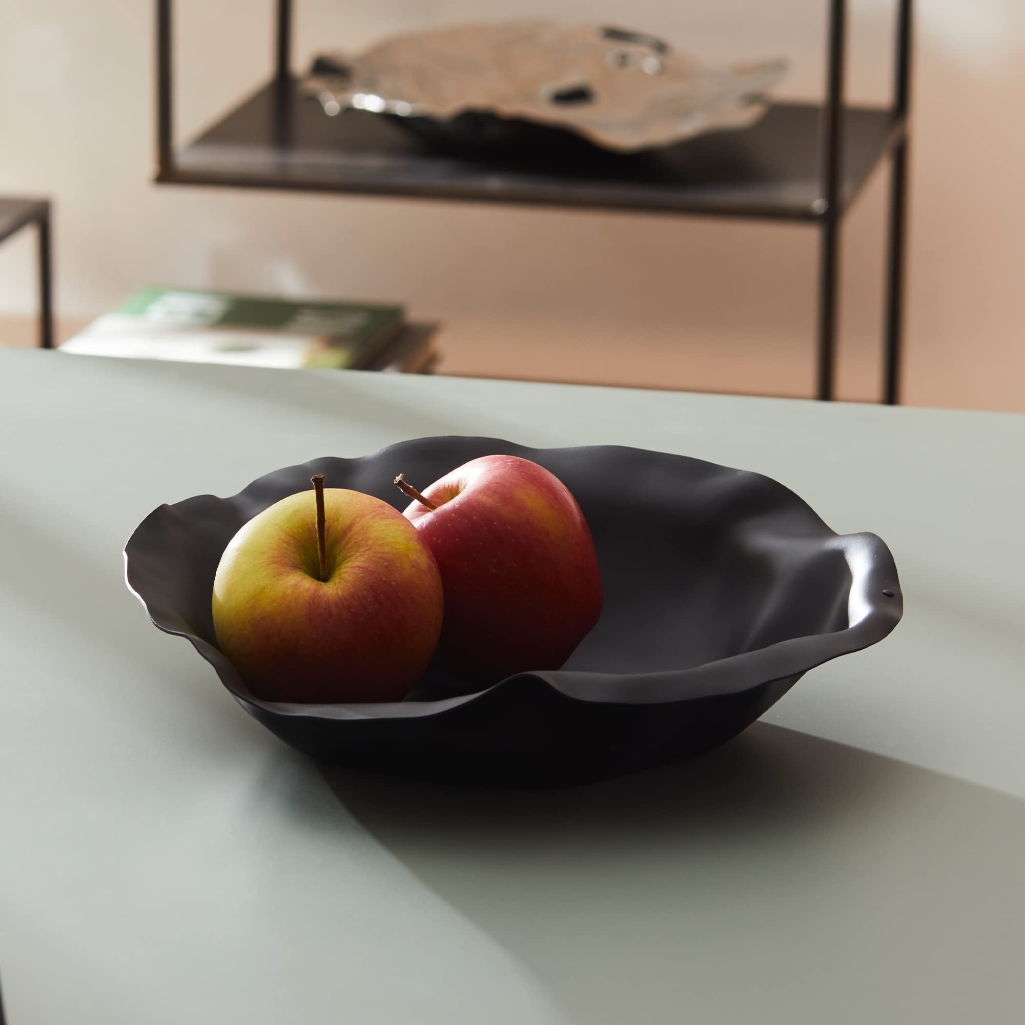 Alessi 90084 Sarrià cestino rotondo argento 27,5 cm