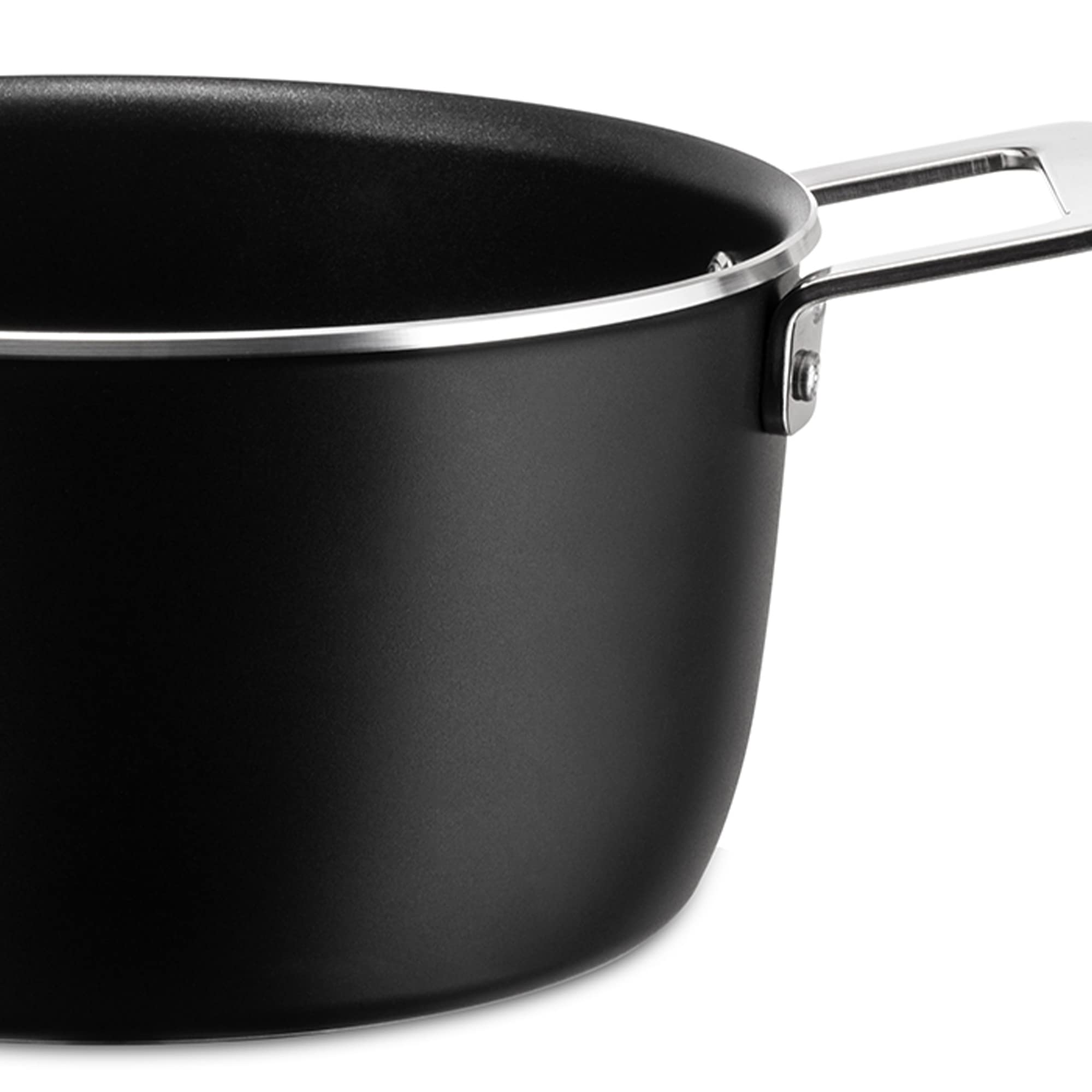 Alessi Pots&Pans Casseruola Nero Induzione