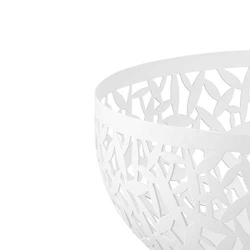 Alessi Cactus MSA04/29 fruttiera traforata bianca 29 cm