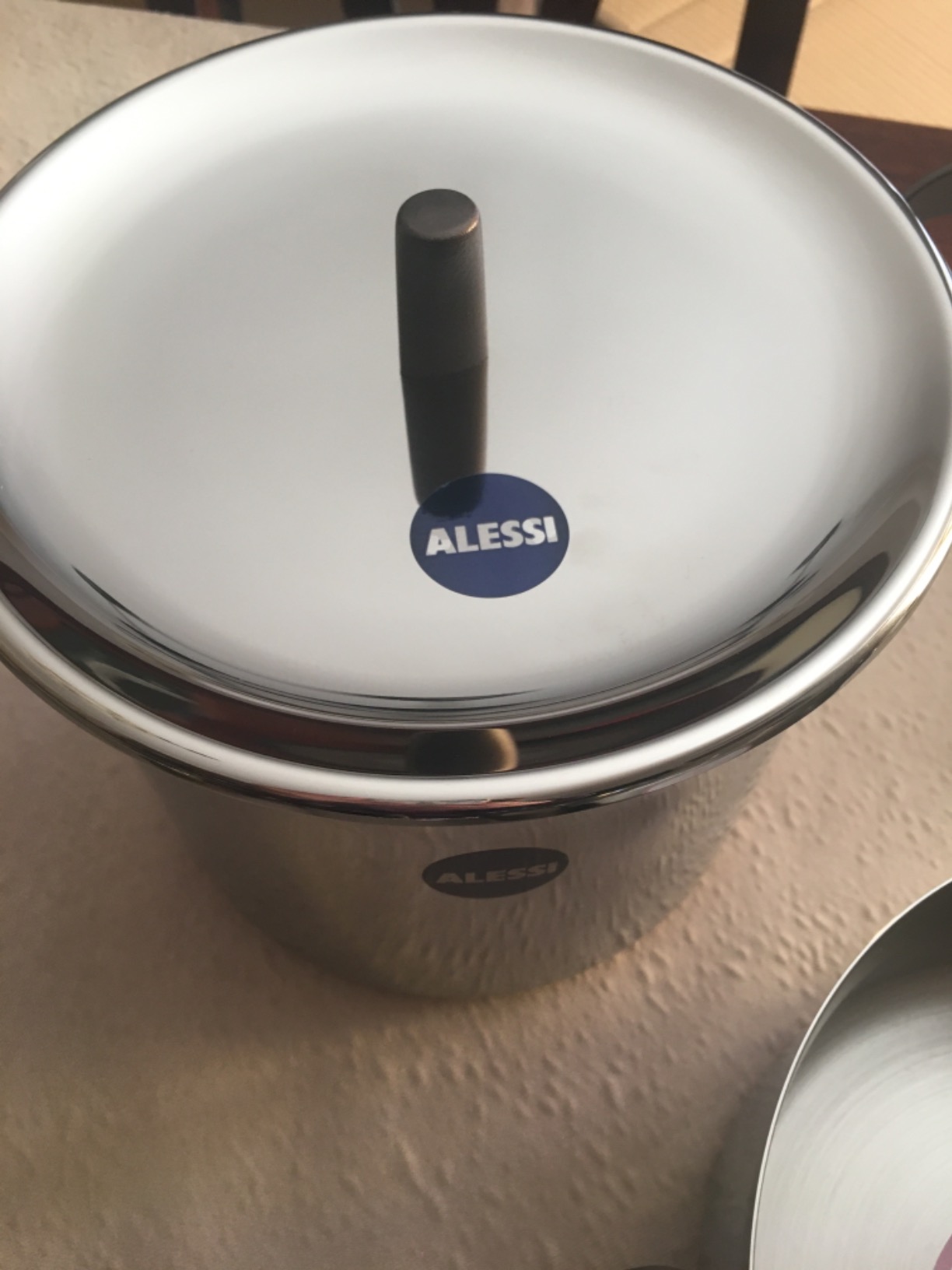 ALESSI Accessori cucina Edo PU100S7 set pentole acciaio 7 pezzi