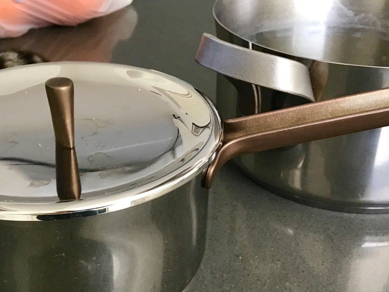 ALESSI Accessori cucina Edo PU100S7 set pentole acciaio 7 pezzi