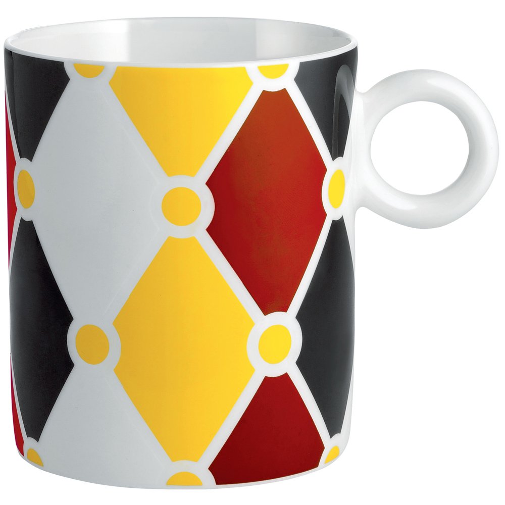Alessi Circus MW58 2 Mug Bone China Multicolore