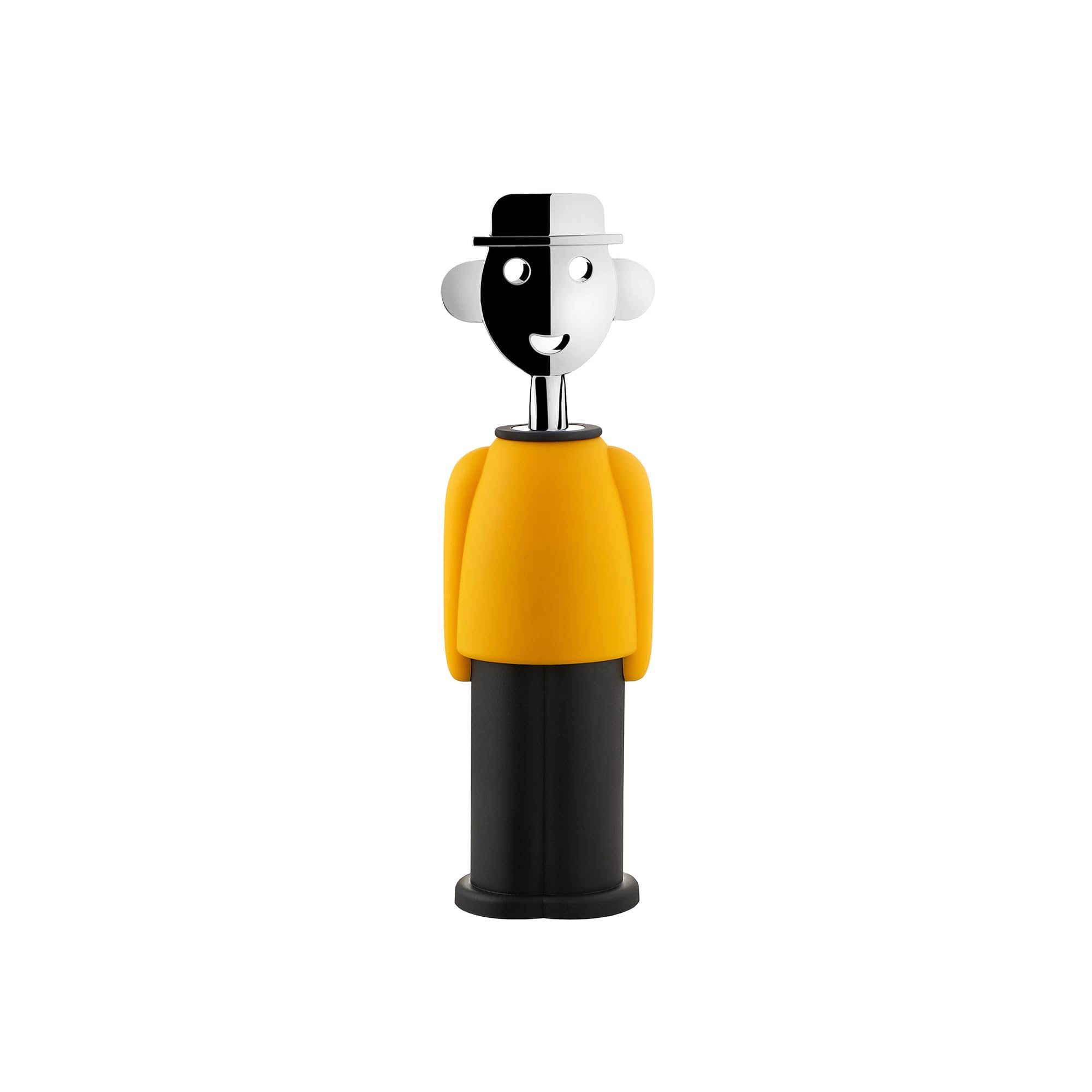Alessi Alessandro M. AM23 cavatappi giallo e nero