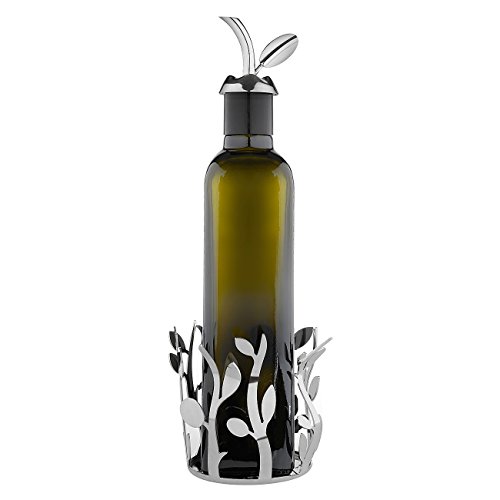 Alessi MSA33 Oliette portabottiglia olio acciaio verde