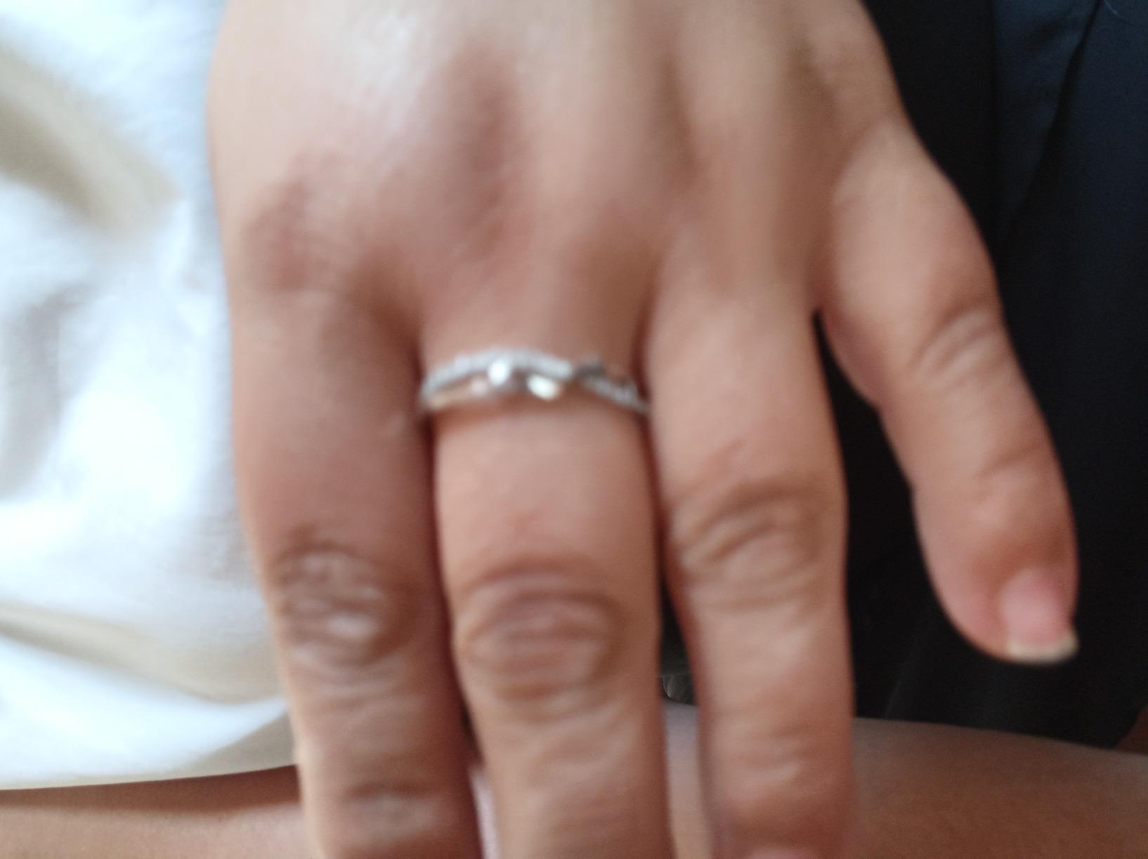 INFINIONLY Anello Donna Argento 925 Infinito Zircone Regolabile