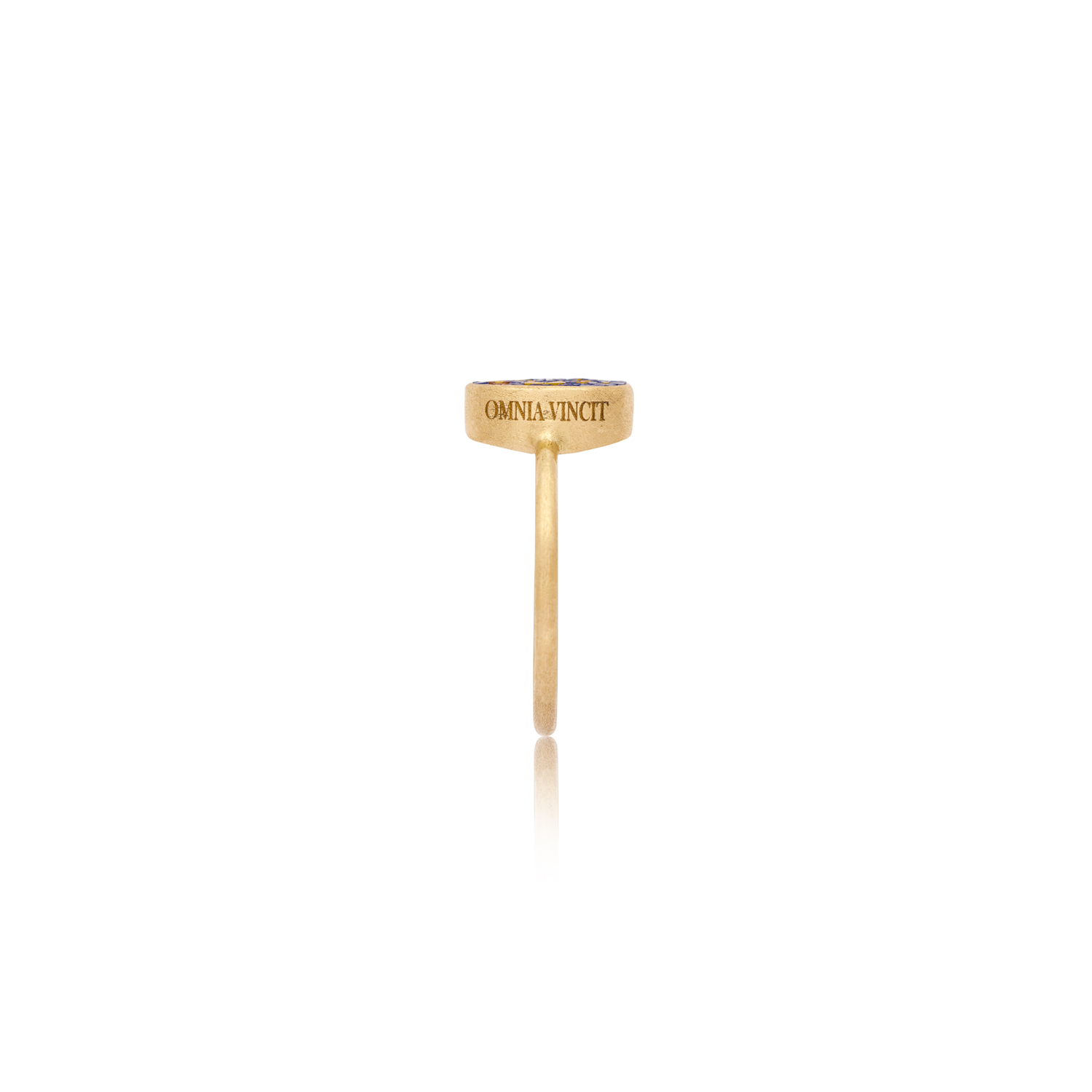 Le Sibille Anelli Serpente Ring anello oro blu