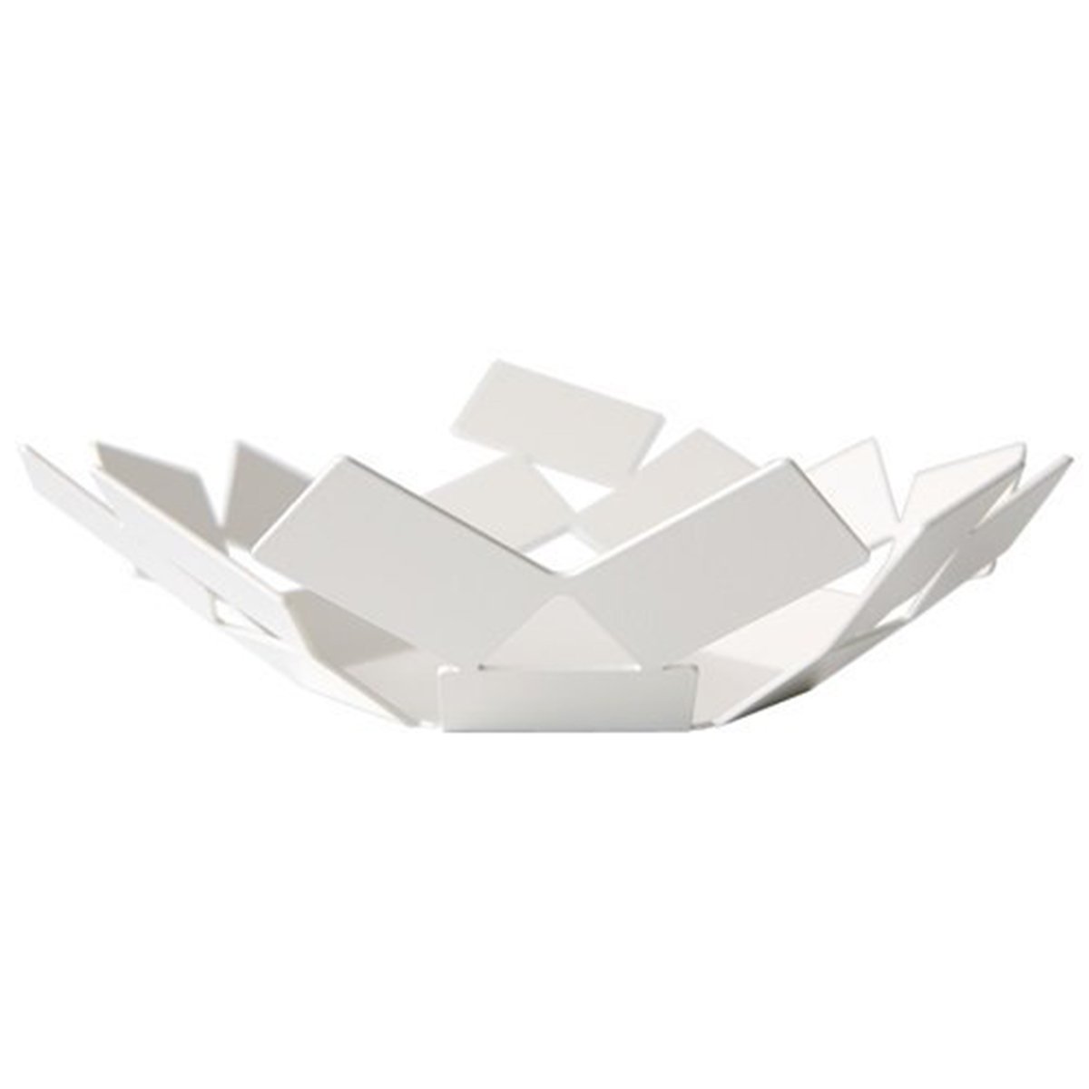 Alessi La Stanza dello Scirocco MT01 W cestino bianco acciaio