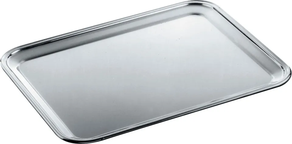 Alessi 335/40 vassoio rettangolare satinato acciaio