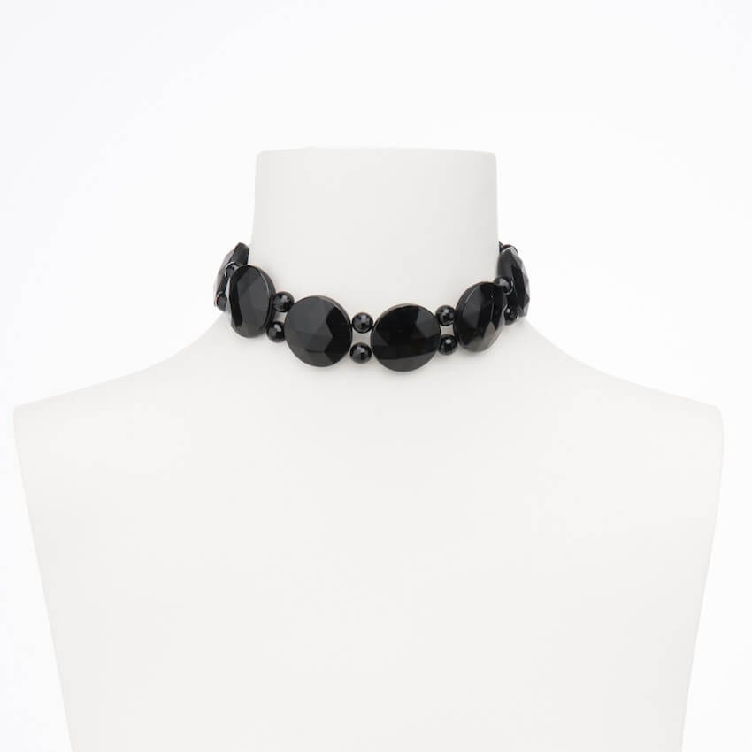 Chic Ad Hoc Collane collarino choker nero
