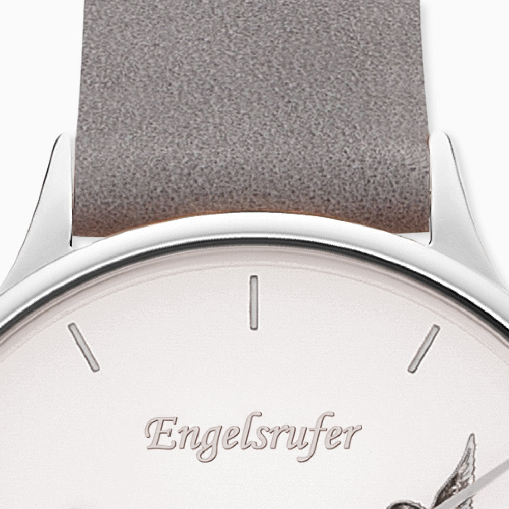 Engelsrufer Uhren Blume orologio acciaio grigio