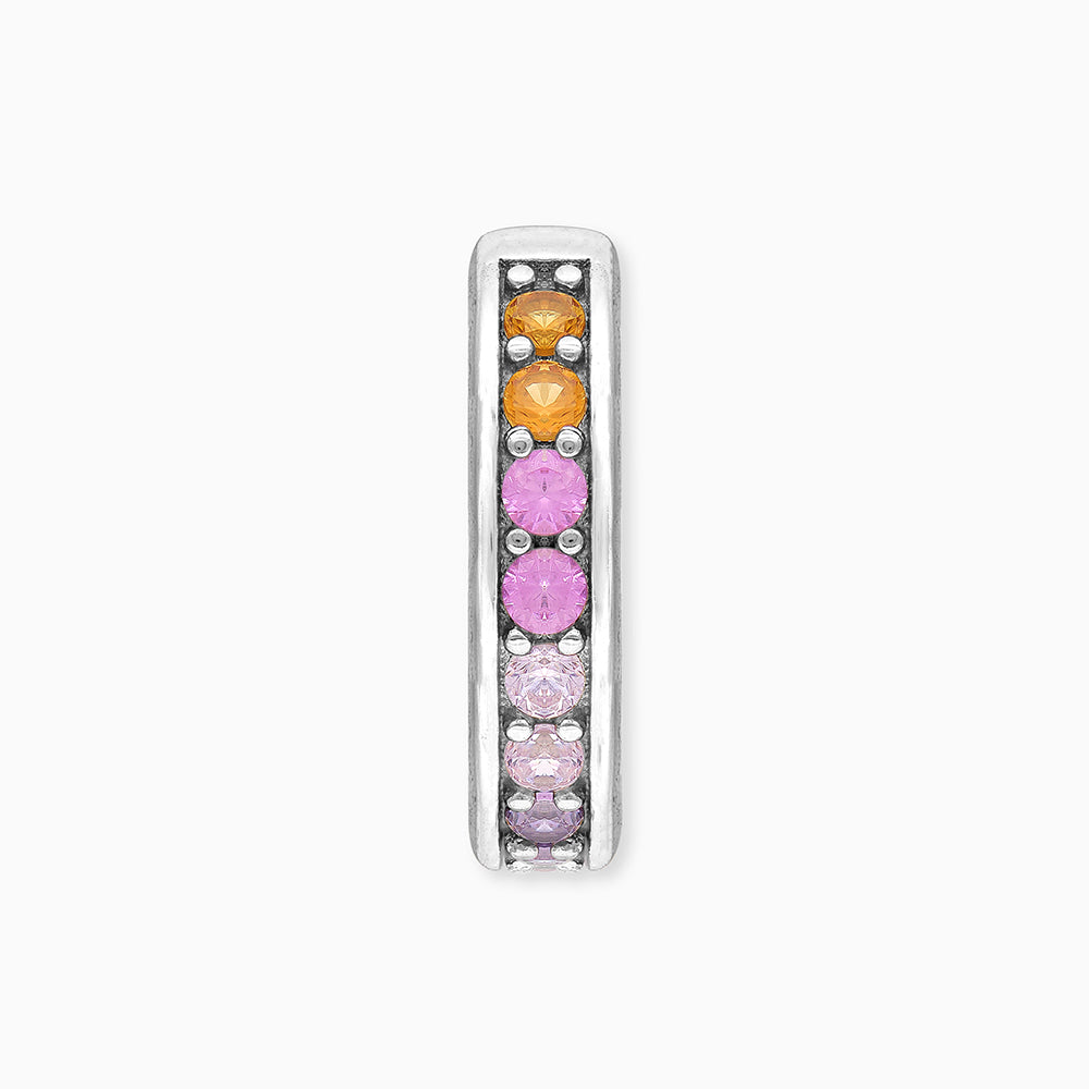 Engelsrufer Creole Orecchini Argento Arcobaleno Zirconia