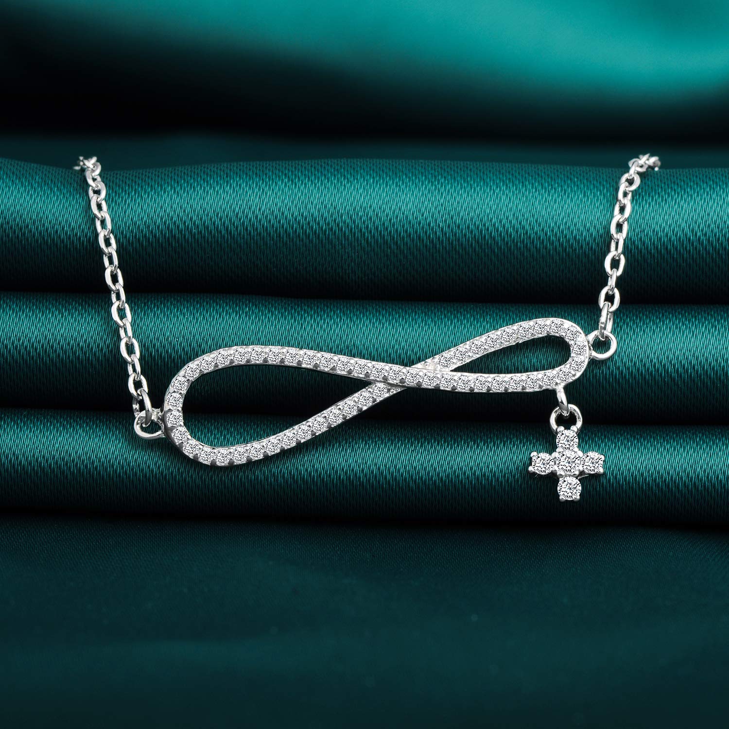 INFINIONLY Fashion Bracelets bracciale argento 925 infinito stella