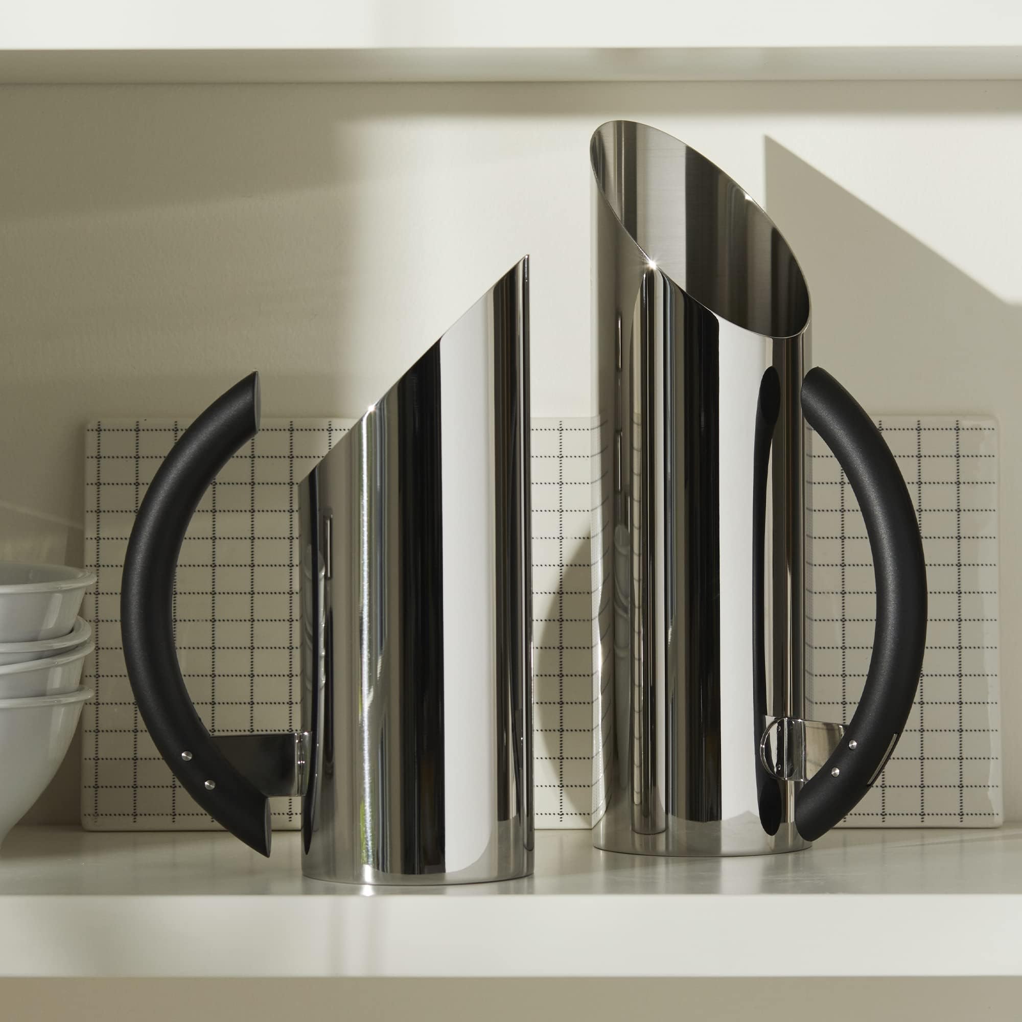 Alessi Tua MB03 caraffa 100 cl nero acciaio