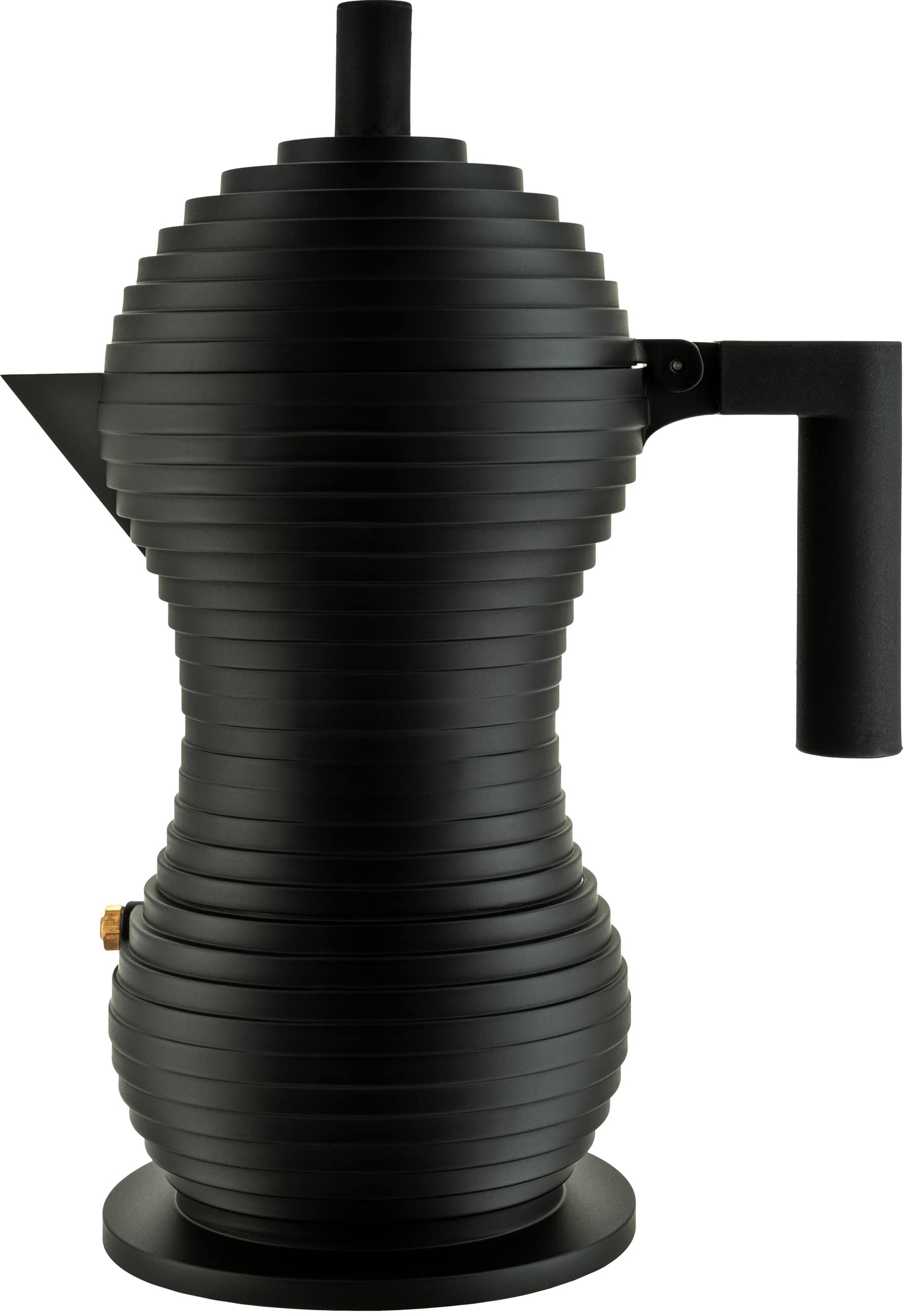 Alessi Pulcina MDL02/6 BB Caffettiera 6 Tazze Nero Alluminio